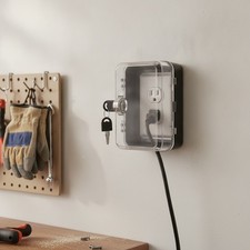 Outlet Cover Baby Proofing Shatterproof Safety Lock Box Wall Socket Protector