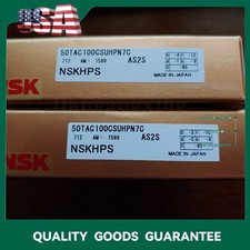 NSK 50TAC100CSUHPN7C Precision Ball Screw Bearing. Matched Pair (Set of 2)