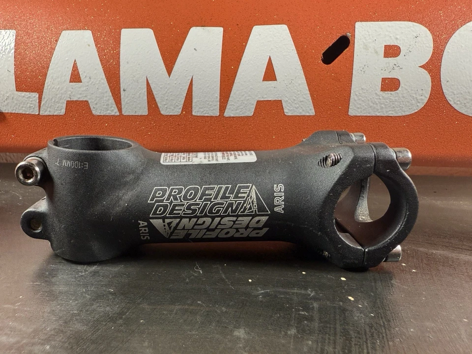 Profile Design Aris Stem (Black) 100mm+7°angle 1 Inch Clamp 1 1/8th Steerer #17 - Image 3 of 4