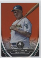 2013 Bowman Platinum National Convention Orange /125 Michael Choice #NC71 4d3
