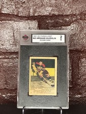 1951-52 Parkhurst #42 Armand Guidolin Rookie RC KSA 2 Vintage Chicago Blackhawks