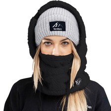 Senllen Balaclava Cold Weather Fleece Windproof Ski Mask Winter Breathable Th...
