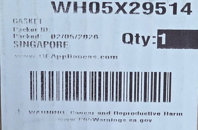 #ad 🔥WH05X29514amp;WHO5X29663 GE Front Load Washer Door Gasket Seal amp; DOOR RING🔥 $47.49