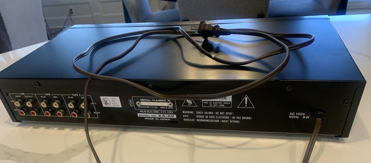 Akai - EA-G80 Stereo Graphic - Égaliseur