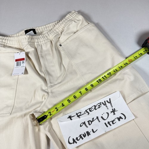 Pantaloni jeans larghi cargo Nike Life Utility da uomo $120 taglia L HJ0643-901 beige - Foto 19 di 21