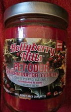 New Pet Odor Eliminator Candle 13 Oz Hollyberry Hills Limited Edition Scent