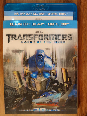 Transformers 3 - Dark of the moon - 2D + 3D Blu-Ray - Limited Edition - 3D Case!