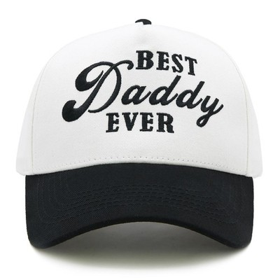 Daddy Trucker Hat for Dad, Adjustable Embroidered Vintage Two Tone Best Daddy...