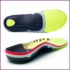 Plantar Fasciitis Relief Orthopedic Insole Flat Foot High Arch Support Men Women