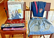 Child Costume Hermione Granger Wand CosPlay Outfit Hogwarts Harry Potter World