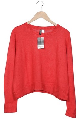 H&M Pullover Damen Strickpullover Strick Oberteil Gr. M Rot #awp2xhw