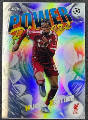 Topps Chrome UCC Hugo Etikite Power Players Liverpool