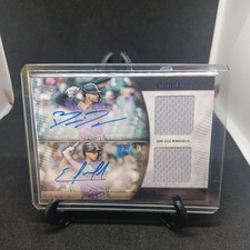Ezequiel Tovar / Brenton Doyle 2025 Topps GU Patch Auto /50 Colorado Rockies