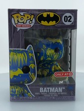 Funko POP! Heroes DC Comics Serie de Arte Batman #2 Objetivo Exclusivo CAJA DAÑADA