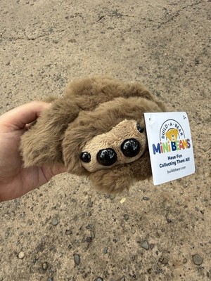 Build A Bear Mini Beans Jumping Spider Halloween 2026 Plush Stuffed Animal Toy