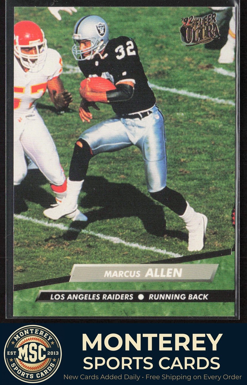 Marcus Allen 1992 Ultra #185 Los Angeles Raiders