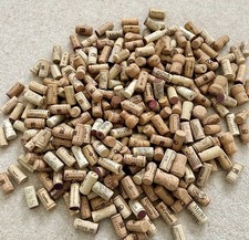 200+ Used Wine Bottle & Champagne/Prosecco Corks - Mixed Material - Crafts etc