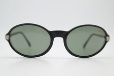 Vintage Sunglasses Carrera CA 4857 DL5 Black Silver Oval