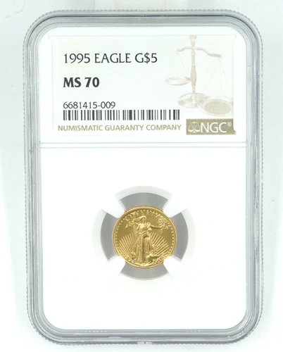 1995 NGC MS70 $5 Gold Eagle