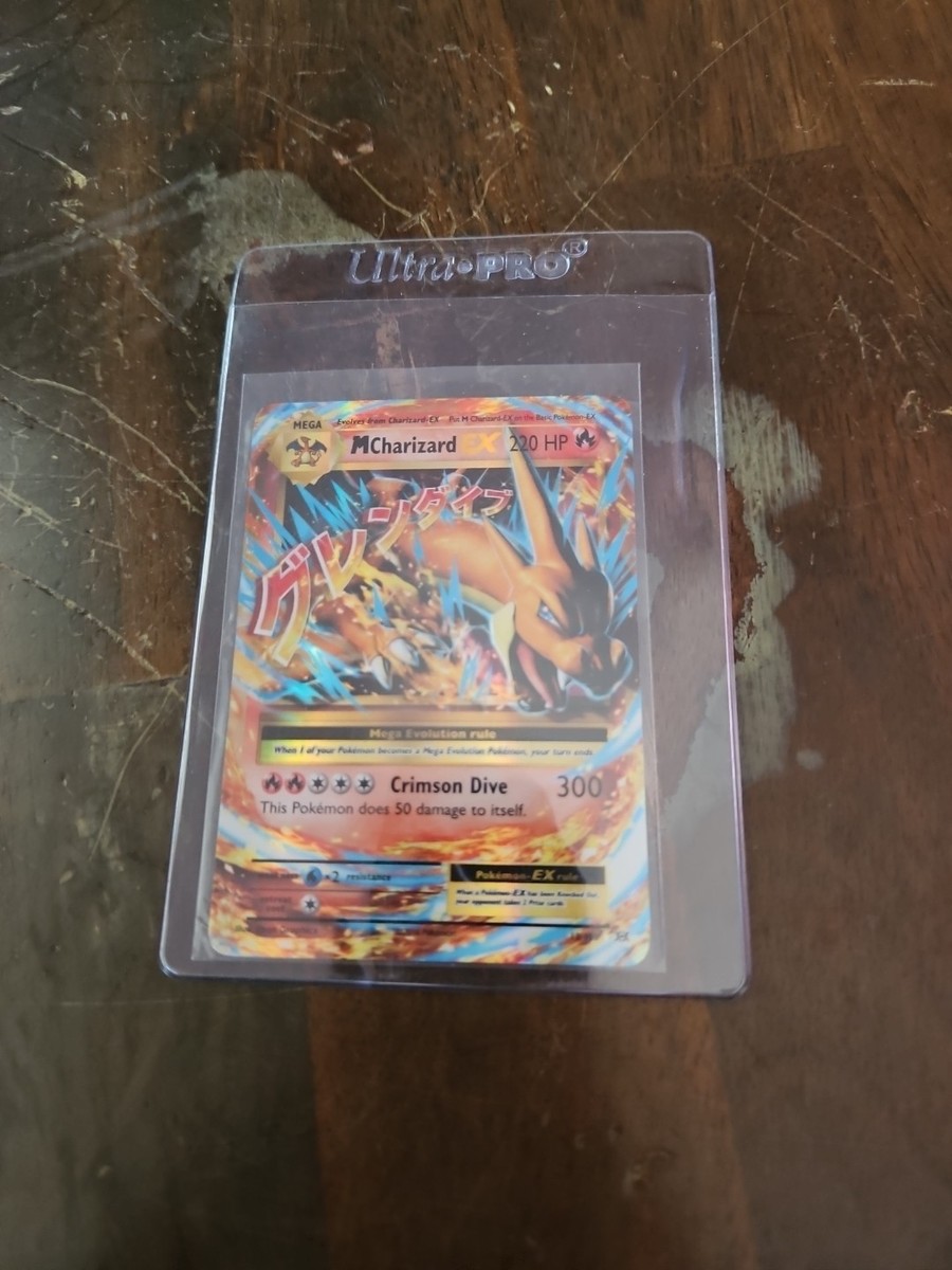 MEGA CHARIZARD EX 2015年製 未使用 Charizard EX Pokemon 2015 MMB Mega Master Deck Japanese 001/049 NM