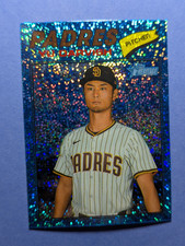 2026 Topps Heritage - Yu Darvish #120 Chrome Light Blue Sparkle 2026 Topps Heritage - Yu Darvish #120 Chrome Light Blue Sparkle