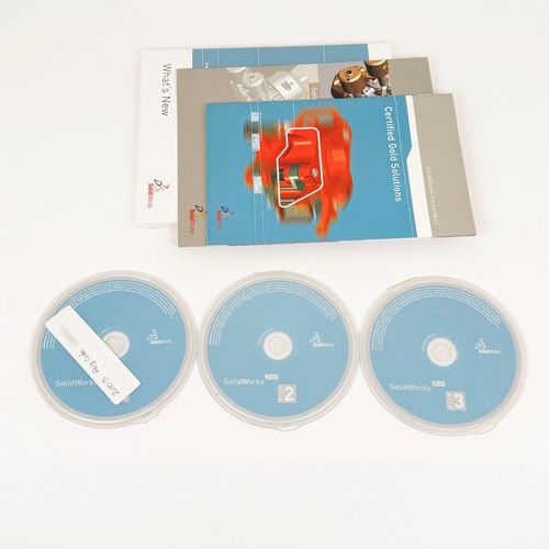Logiciel de CAO SolidWorks 2003 et 2004 avec boîtes, manuels, CD, clés, ingénierie vintage - Photo 9/10