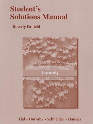 Students Solutions Manual for - VERY GOOD