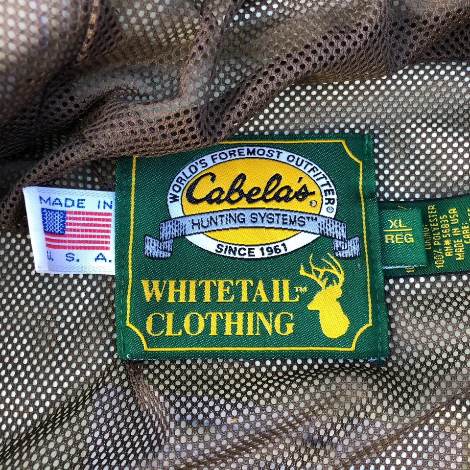 Cabela's Men's Whitetail Jacket Mossy Oak Break Up Gore-Tex X-Large XL USA - Image 3 of 4