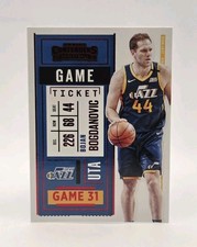 2020-21 Panini Contenders - Bojan Bogdanovic #2 Game Ticket Red