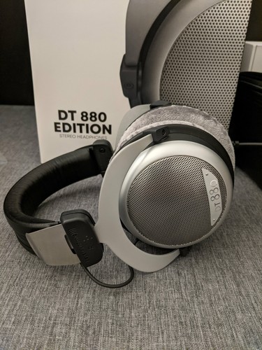 Beyerdynamic DT 880 Edition Headband Headphones - Gray/Silver for