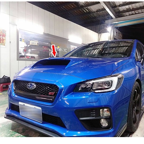 Painted K7X Fit For Subaru WRX Sedan STI Front Hood Scoop Bonnet Vent Cover 2020 - Picture 3 of 12