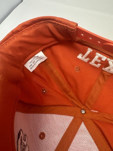 Vintage Texas Longhorns UT University Of Texas SnapBack Hat Orange NWT - Picture 7 of 8