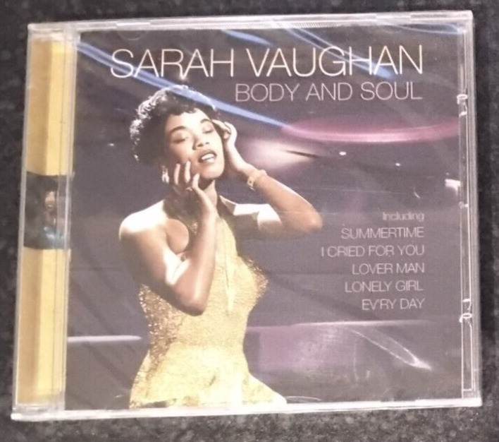 Sarah Vaughan Body And Soul CD Album New And Sealed