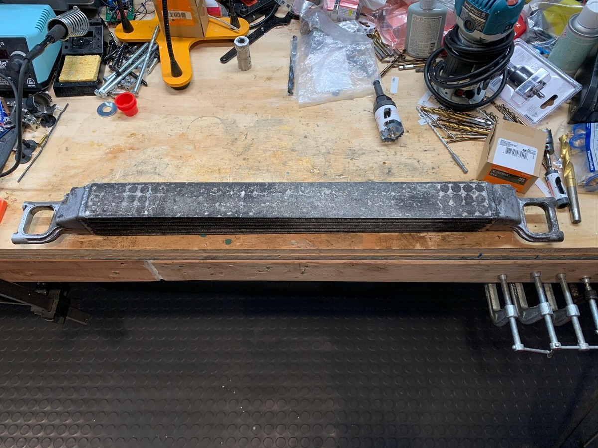 Audi V8 Quattro Oil Cooler and Oil Return Line - 077117021F and  