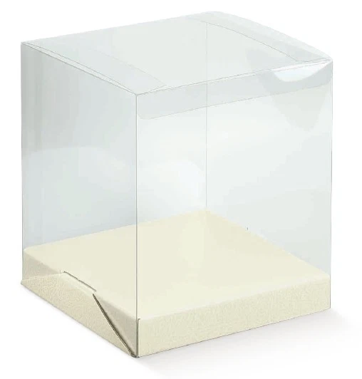 LE GEMME DI VENEZIA N. 2 Scatola trasparente pvc cm30x30 Alta 50 - Confezione Regalo Matrimonio