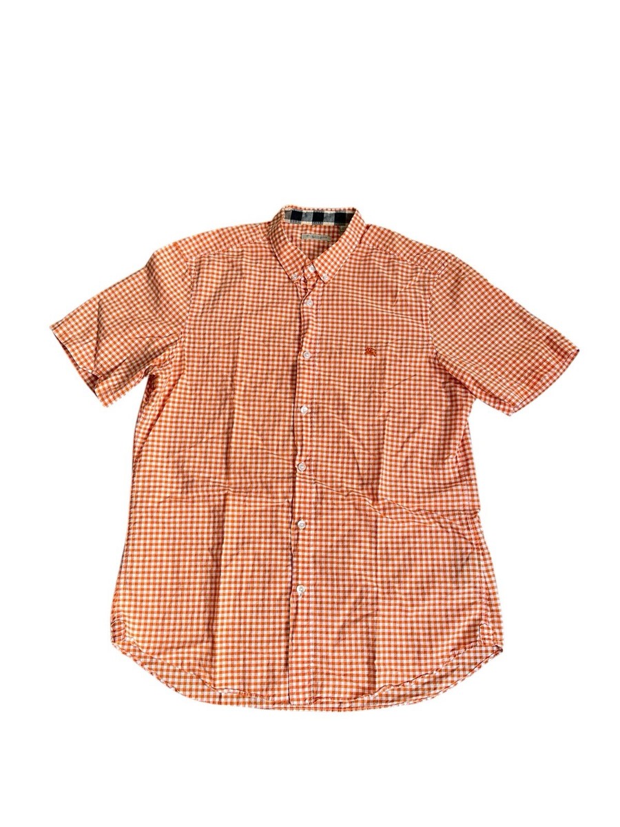 BURBERRY BRIT バーバリー ブリット ボタンダウンシャツ サイズL Burberry Brit Men's Check Button Down Shirt Pale Blue Size L