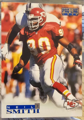 1996 Pro Line Neil Smith #196 Chiefs