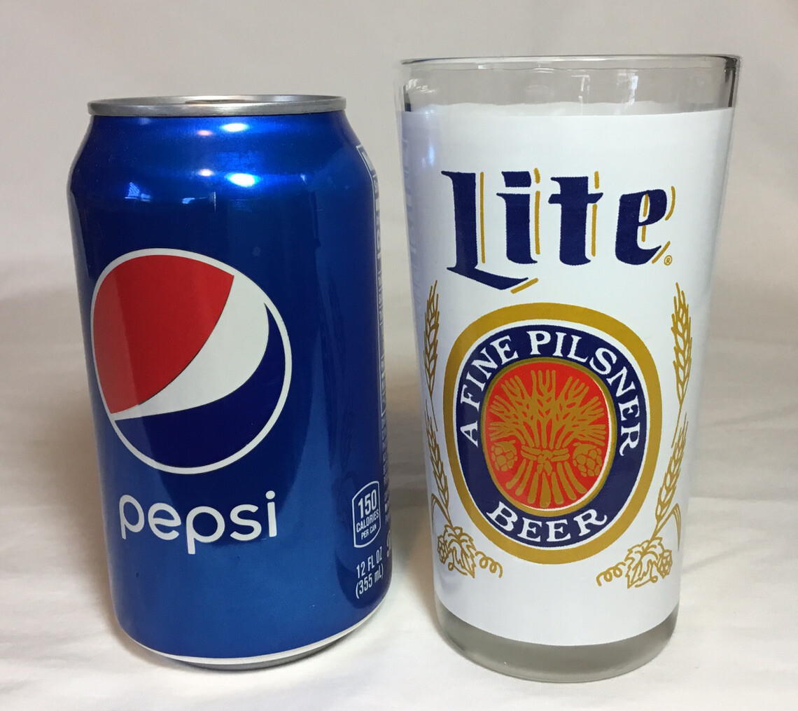 Vintage Miller Lite “A Fine Pilsner Beer” Glass eBay
