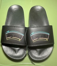 iSlide San Antonio Spurs Black Sandals Slides UNISEX SIZE W 6/7, M 5/6 *NEW*