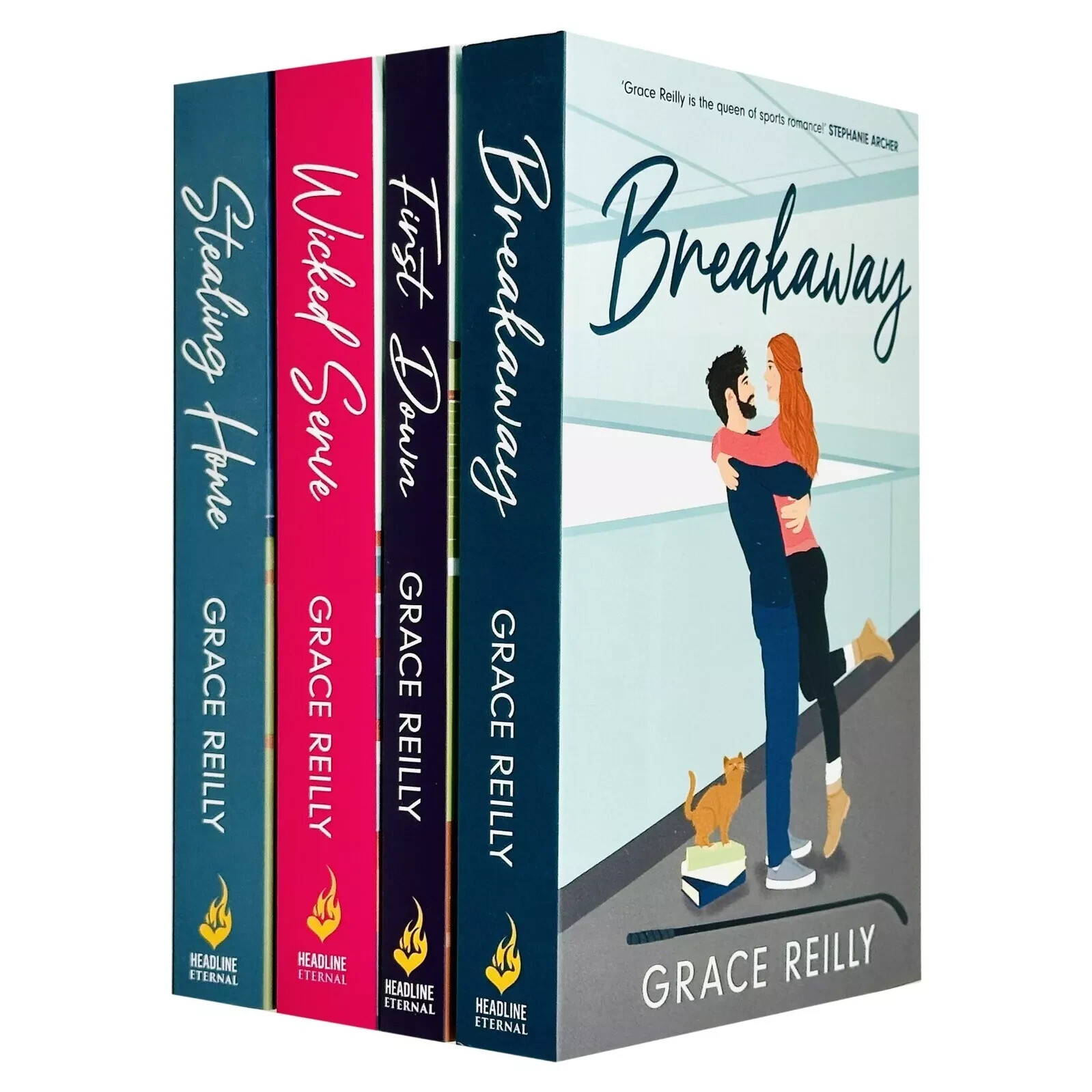 Beyond The Play Series 4 Books Collection Set by Grace Reilly Stealing Home - Image 2