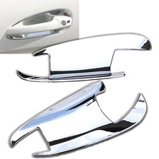 Silver Door Handle Cup Bowl Cover Plastic Fits 10-13 C207 E250 E350 E550 Coupe