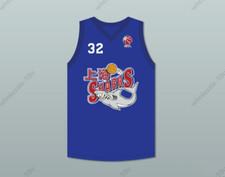 CUSTOM Jimmer Fredette 32 Shanghai Sharks Basketball Jersey 2Stitched S-6XL