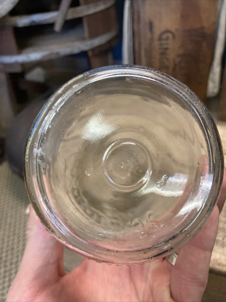 Vintage Quart Milk Bottle Kennedy Mansfield Dairy Company Madison