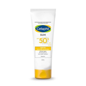 Image of Cetaphil Sun SPF 50 (50ml) Sunscreen Very High Protection Light Gel F/S