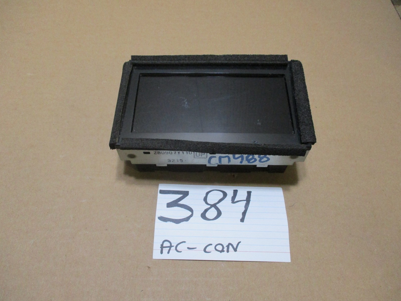 04 05 06 Nissan Maxima INFORMATION DISPLAY SCREEN Used Stock #384-AC 