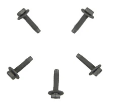 GM Hex Head Bolts W/Washer Pack of 5 New OEM M6 X 1 X 31 11519377 11588998