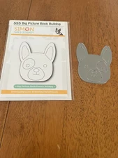 Simon Says Stamp-Big Picture Book Bulldog Die