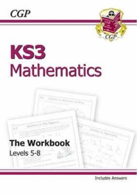 KS3 Maths Workbook (with Answers) - Higher - Paperback By CGP Books - GOOD