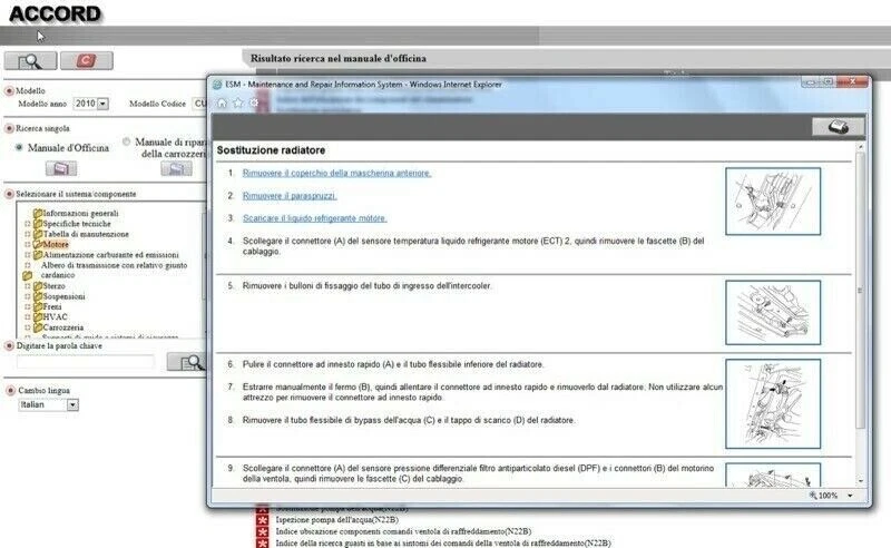 Honda Accord (2009-->) Manual De Taller Para Todos Los Sistemas Win/Mac En DVD - Imagen 3 de 4