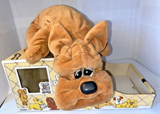 Vintage 1986 Pound Puppies Rumpleskins  Kennel Box No Paperwork or Colar 7817C